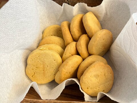甘さ控えめピーナッツバタークッキー